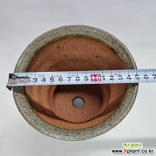 수제화분 CS-13-AT 문고리장식 민트4(높이17cm) 고고화분