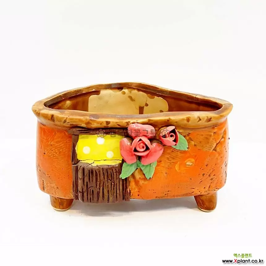 모나트레비/루비/행복한꽃그릇