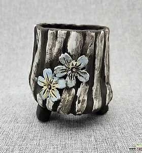 Pots 담소수제화분 흑토 주물럭 화분