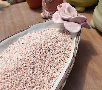 모래네 핑크사 1kg 복토 화장토 예쁜돌 꾸밈돌 자연석 1