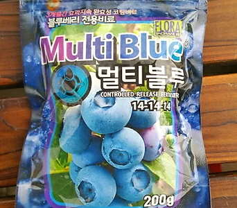 [진아플라워] ▶ 25. 멀티블루 식물영양제 블루베리 전용비료  1