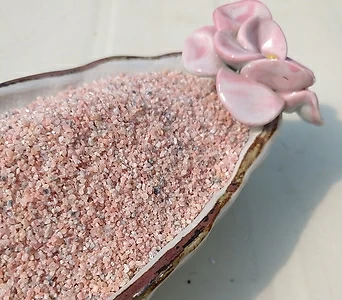 모래네 핑크사 1kg 복토 화장토 예쁜돌 꾸밈돌 자연석 1