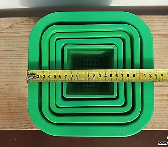 녹색 플분 6호 23cm 1BOX(50개) 1
