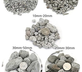 소포장3리터 화산사 폴라이트 화산석 분갈이 여과재 화분장식돌 장식석 1