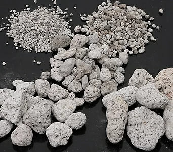 화산석 폴라이트 여과재 화분장식석 화분장식 돌 조경 실내조경 장식석 1
