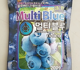 블루베리 전용비료8 - 멀티블루 식물영양제(200g) 1