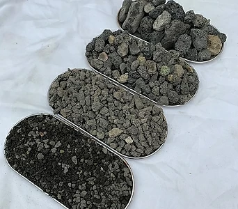 화산석 벽돌색화산석(천연화산석)500g 1kg선택 화장토 예쁜돌 꾸밈돌 1