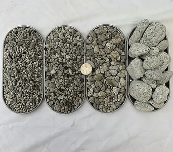 회색화산석 3-50mm 1L 4가지 사이즈 1
