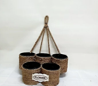 코코넛5구식물벽걸이(식물10cm) 1