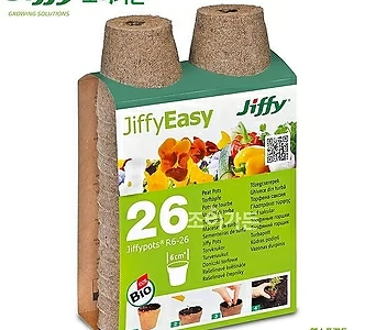 [조이가든] Jiffy-지피포트R6-26 6cm 26개입 1