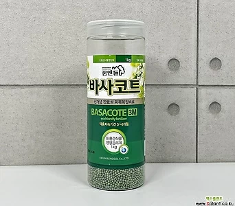 꿈앤들  완효성 피복복합비료 바사코트 1kg 1