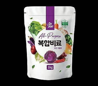 Gumok X Dr.Joe 복합비료 1kg - 원예 텃밭용 종합식물영양제 1