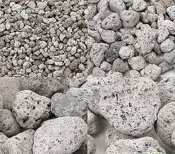 10키로 폴라이트 화산사 화산석 가벼운돌 여과재 화분장식돌 인테리어 1