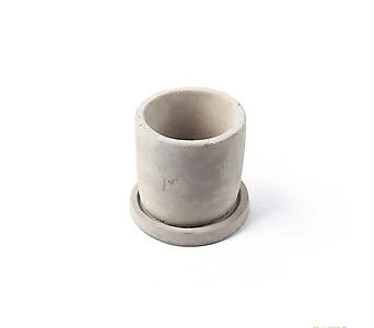 고운물가든 유럽풍 시멘트 화분 8cm (받침포함) 1