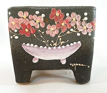 Handmade Flower pot /flower pot//201727 1