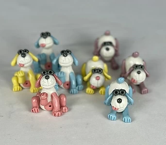 베트남 수제 동물 도자기 인형 개 시리즈 컬러 랜덤 - 인테리어소품 피규어 플랜테리어소품 1