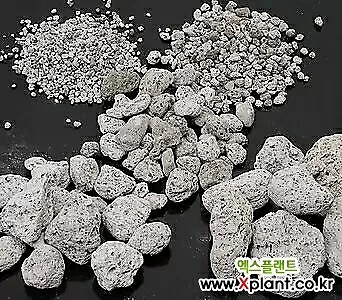 화산석 폴라이트 가벼운돌 흙 분갈이흙 수경재배 식물꾸밈돌 화산사 장식돌 인테리어자갈 엑플 엑스플랜트 1