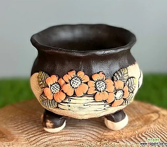Handmade Flower pot A107 1