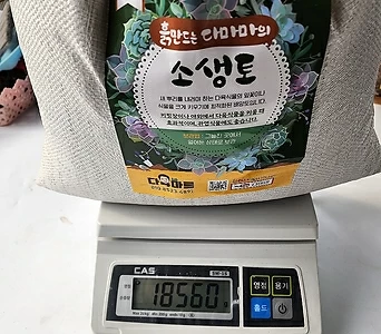 다마마의 키우는 다육/ 노지, 하우스용 배양토 소생토 대용량 18kg 1