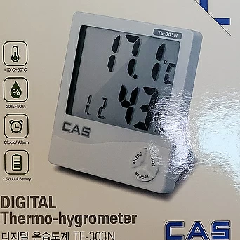카스 온습도계 디지털 온습도계 cas 엑스플랜트 엑플 1