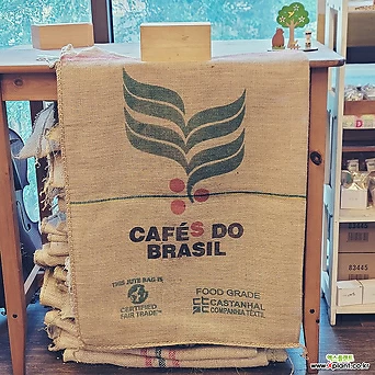 커피마대 커피생두 브라질 커피자루 대형사이즈 인테리어 소품 1